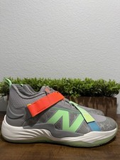New Balance Lindor 2 FuelCell Gray/Green Baseball Turf Shoes Men  s Size 14