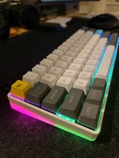 KBD Fans 60% Custom Mechanical Keyboard, Fully Programmable, Cherry MX Brown