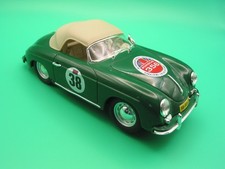 NINCO PORSCHE 356 GRÜN #38 UNBENUTZTES AUTO - EINE RADNABE VERLOREN CHROM 1/32 SCHLITZ