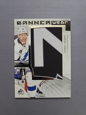 2022-23 UD SP Game Used Corey Perry Finals Banner Year - Tampa Bay Lightning