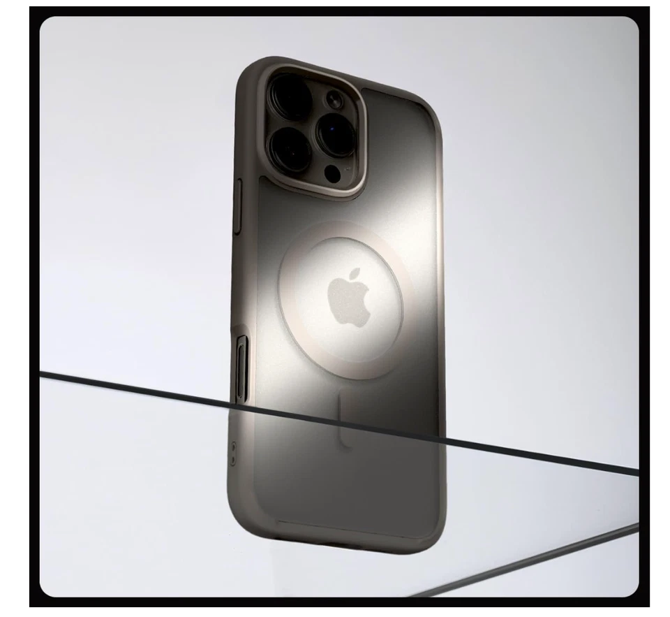 Spigen - Custodia iPhone 16 Pro Trasparente MagSafe Case Trasparente... - Immagine 4 di 4