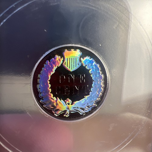 1906 Indian Head Cent Penny 1 Of 500 Ruthenium And Hologram - Picture 5 of 5