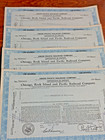 Lot of 4 Chicago Rock Island  & Pacific Railroads  Stock Certificates 1966 — photo 1