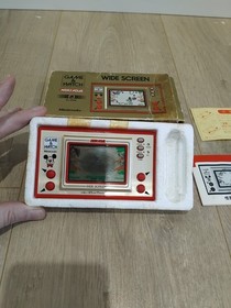 Vintage Nintendo Game And Watch Mickey Mouse Handheld Game 