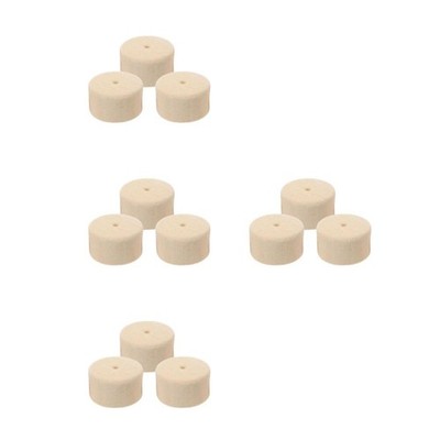 4 Pack Jazz-Drumstick-Kopfpolster Drumpad Übungspad Instrument Accessoire