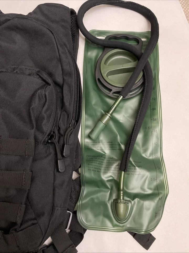 Mochila acolchada de hidratación modular compacta negra FOX TACTICAL Foto 4 de 4