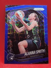 2025 Panini Prizm WNBA #101 Alanna Smith Blue Velocity Prizm Minnesota Lynx l^B
