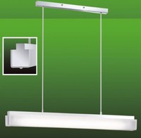 Honsel Energiespar Pendelleuchte HäNgeleuchte Glas 94Cm Lang Inkl. Leuchtmittel