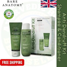 BARE ANATOMY EXPERT Anti Dandruff Kit Shampoo & Conditioner UK Seller