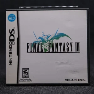 Final Fantasy III (DS) CIB - Authentic Good Condition