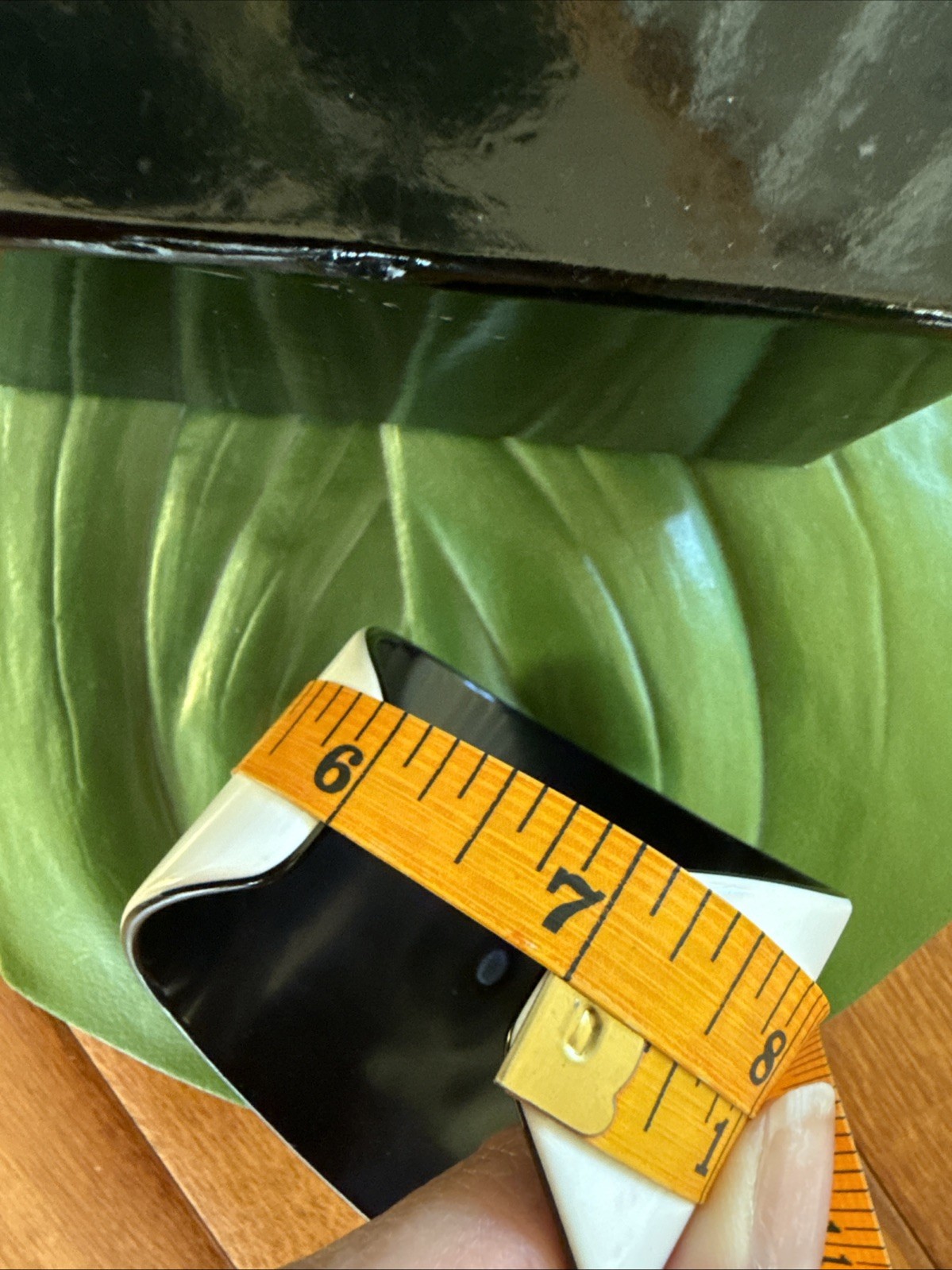 Authentic CHANEL CC Coco Mark Bangle Bracelet Pla… - image 5