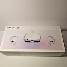 Meta Quest 2 VR Headset 128GB Box Only W/ Cover