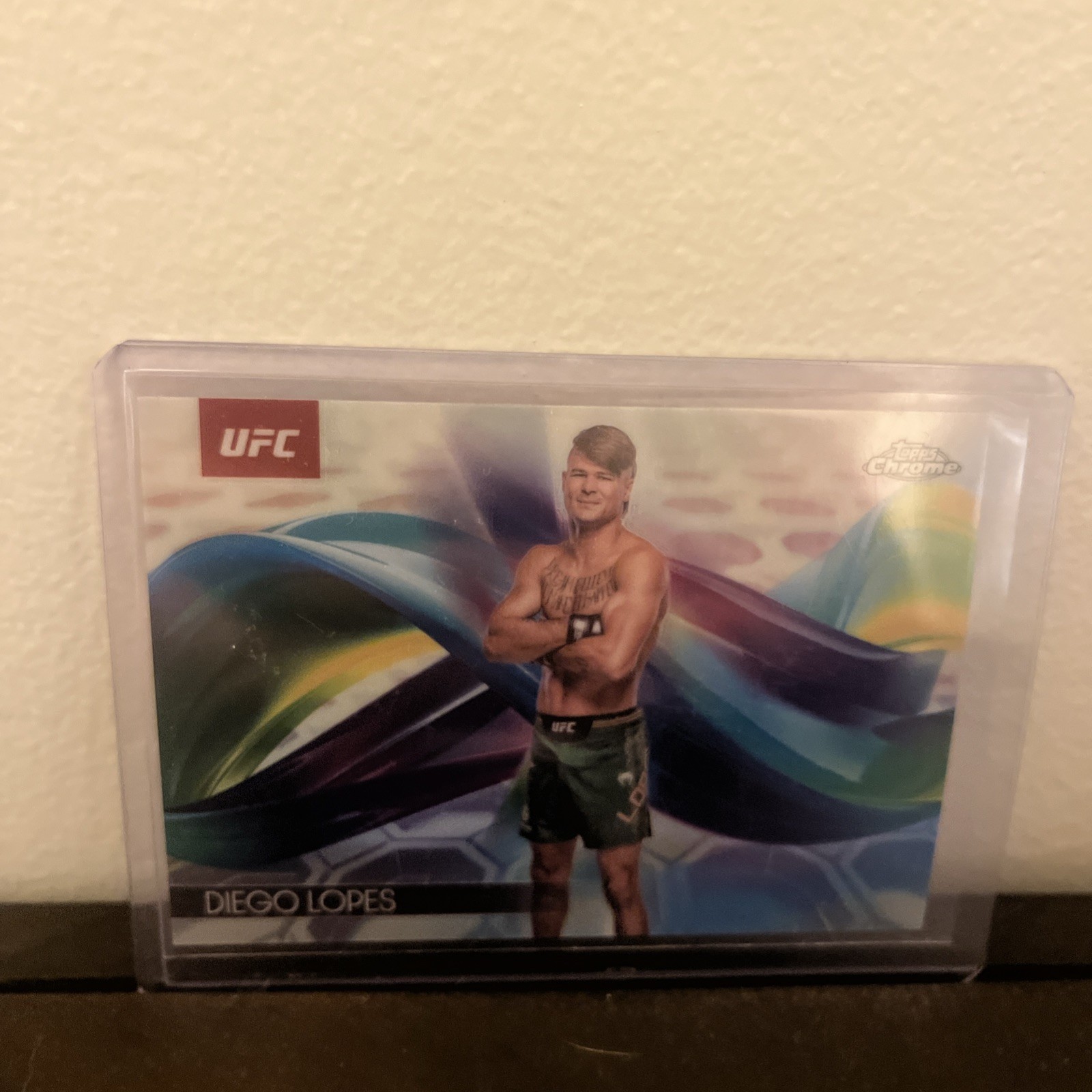 2025 Topps Chrome UFC - Helix Diego Lopes #HEL-1