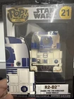 Star Wars Funko POP PIN 21 R2-D2 DROID Collectible Enamel Pin Removable Stand