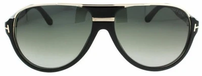 Tom Ford Dimitry TF 334 01P Black & Gold Gradient Sonnenbrille Sunglasses 59mm - Image 1 of 4