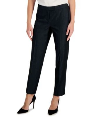 Anne Klein Womens Dressy Denim Bowie Pan Navy 91308767221 4 RT $89.0