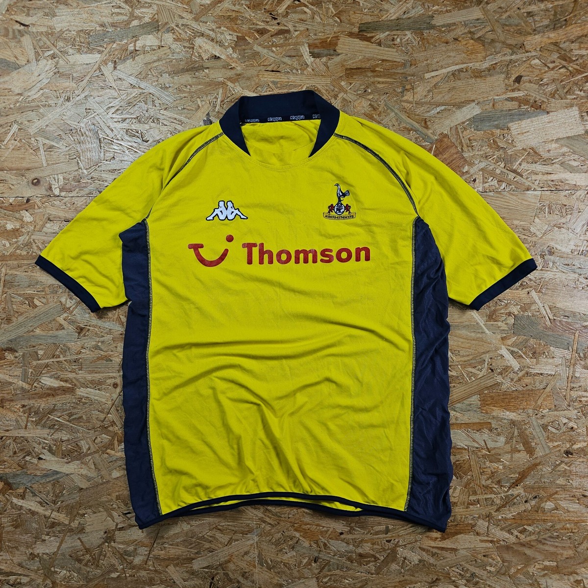 Maillot Third Tottenham Hotspur 2002/03 Kappa Kombat Taille M – Très Bon état