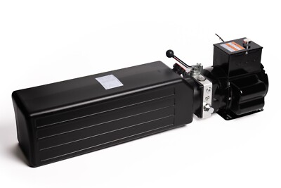 Maxim AC Auto Hoist, Single Acting: .6 GPM, 1.5 HP, 3.5 GAL, Poly Tank, 2500 PSI