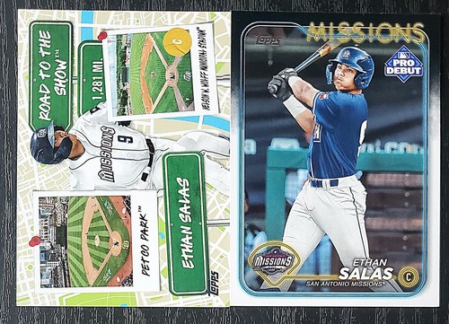 Añade un debut en 2024 Topps Pro o 2024 Panini Stars & Stripes novato o prospecto - Imagen 7 de 124