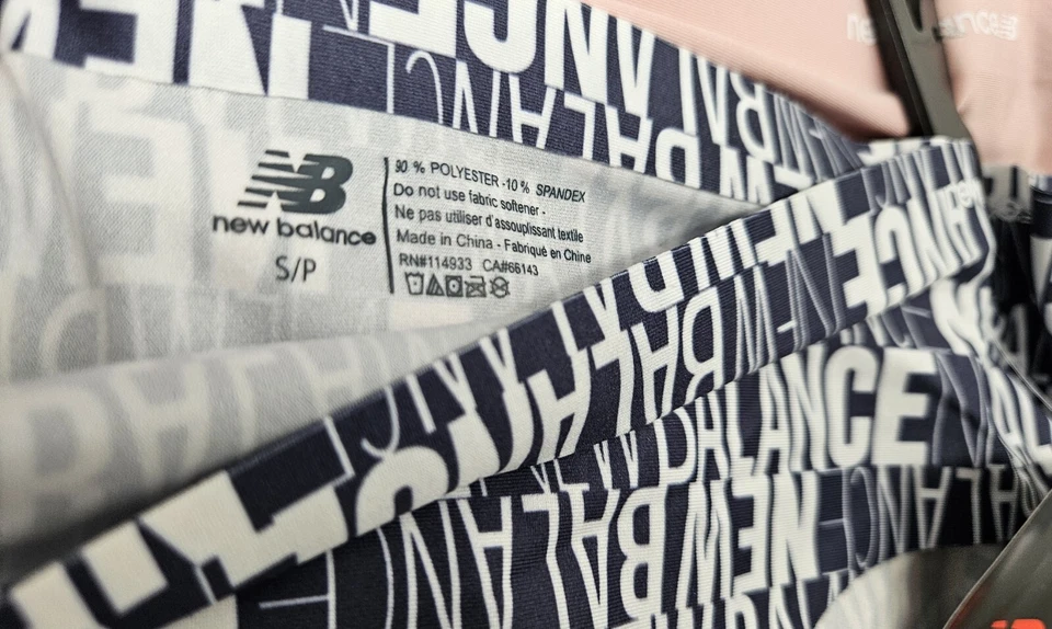 NEW BALANCE 5 Pack Women's S M L XL Soft Logo Panties Black Navy White Beige - Image 4 of 4