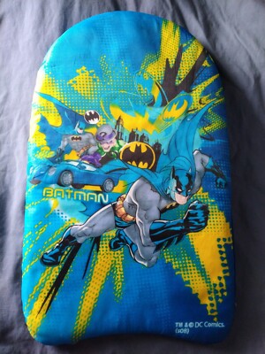Batman DC Swim Float Kickboard ''Vintage'' Late 90's/Early 2000's Small Tear