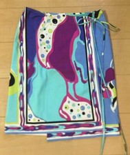 EMILIO PUCCI Skirt Size 38 Blue Women's