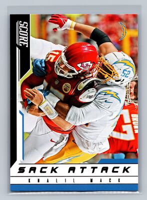 2023 Score #14 Khalil Mack Sack Attack