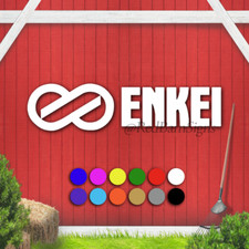 Enkei Wheel Logo Die-cut Stickers Decals Colors To Choose Gtc01 Rpf1 Pf01