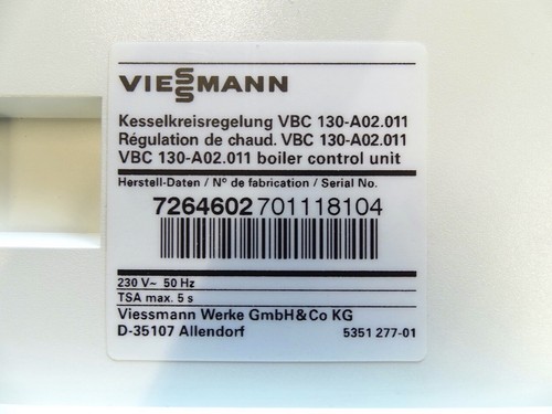 Viessmann Vitodens 200-W WB2B Gas-Brennwert-Kombi-Therme 26kW Heizung Bj.2007 - Picture 14 of 17