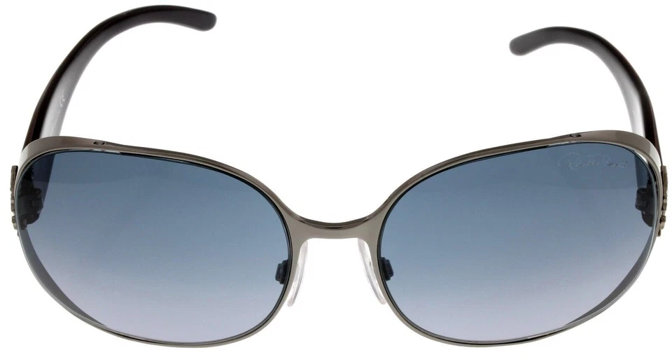 Gafas de sol Roberto Cavalli para mujer gris Gunmetal negro rectangulares RC534S 08B Foto 2 de 4