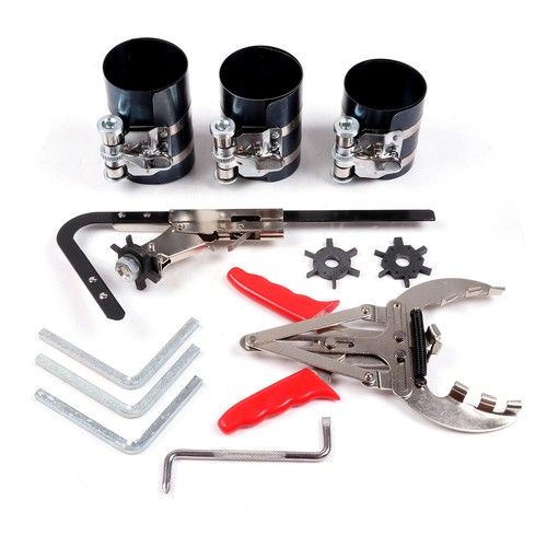 Piston Ring Service Tool Set Auto Engine Motor Cleaning Ring Expander Compressor - Picture 9 of 15