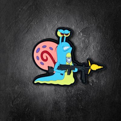 2A Spongebob:   Gary the snail PVC Patch