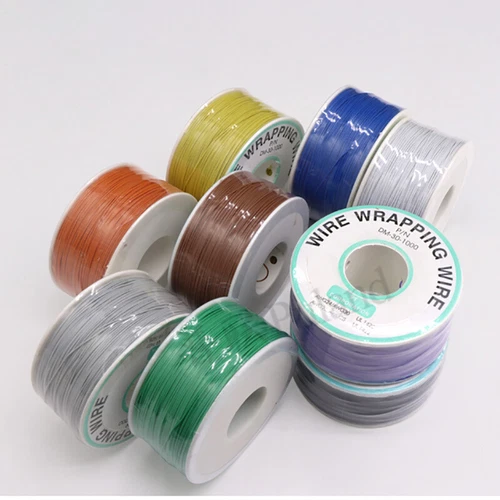 KYNAR Wire - 0.2mm² 30awg - Wrapping Hook-up Copper Single Core PCB 250M - Bild 4 von 7