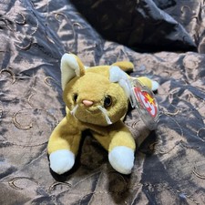 TY Beanie Baby - Nip The Cat - 4003 Tag Errors Rare 1993 PVC Pellets MINT