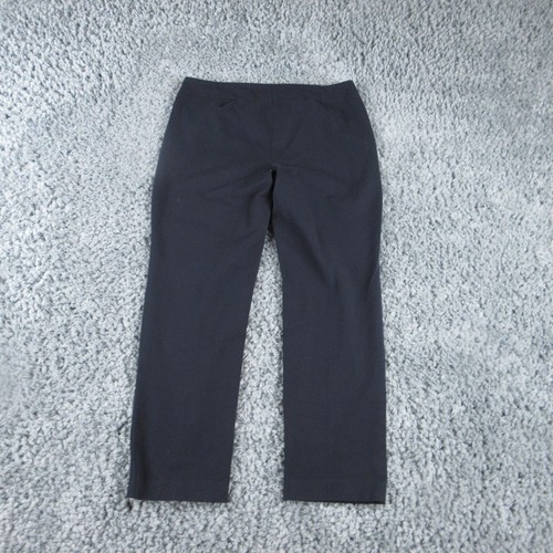 Pantalones chinos rectos Talbots para mujer 12P Petite negros Heritage con cremallera lateral 33x27,5* - Imagen 17 de 21