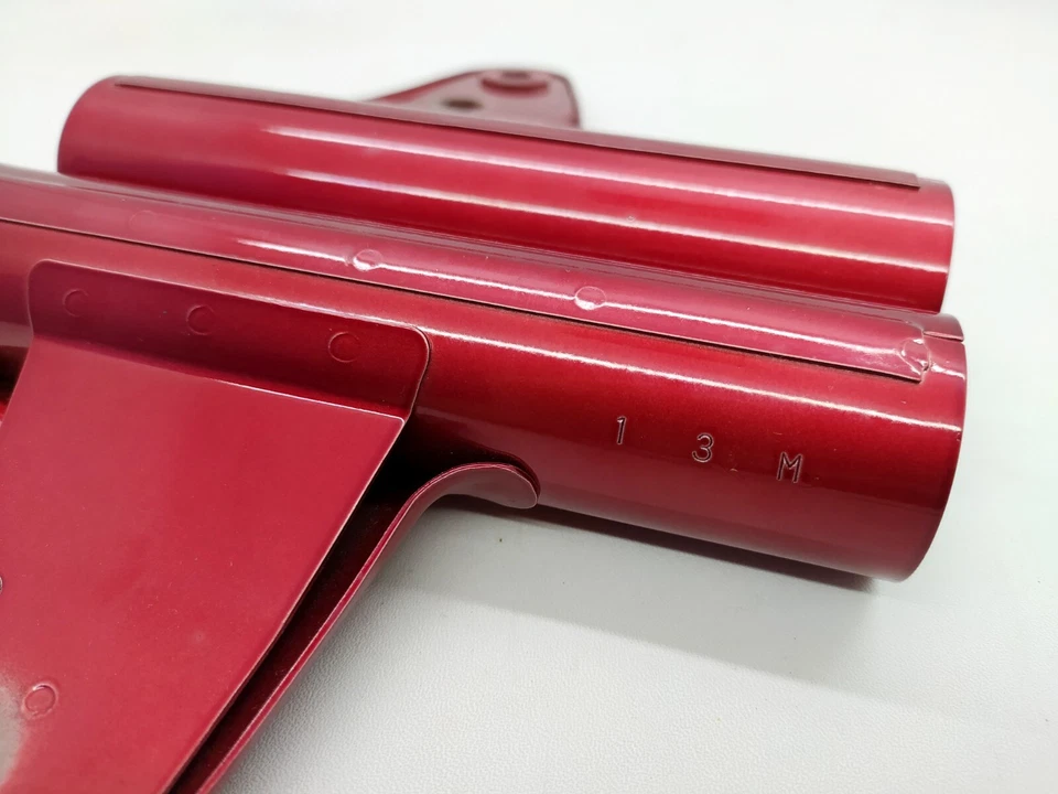 Par de faros de cubierta de horquilla delantera NOS rojos Yamaha LS2 LS3 HX90 HS2 Japón Foto 4 de 4