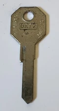 CURTIS DA-17 Key Blank Uncut DA17 Vintage
