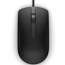 Dell Optical Mouse - Black (MS116)