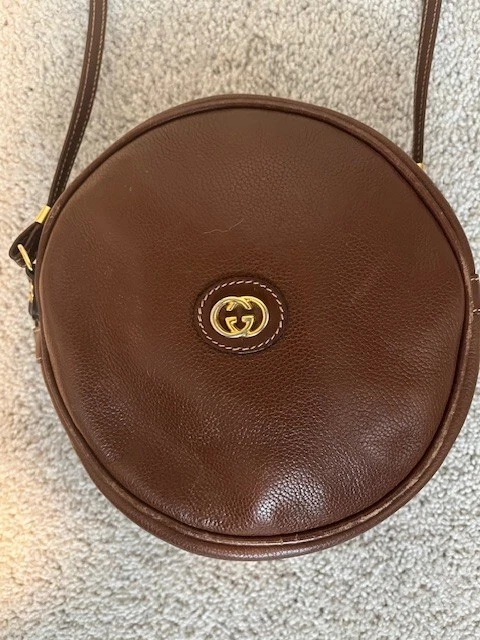 Gucci Canteen Crossbody Bag Authentic Vintage