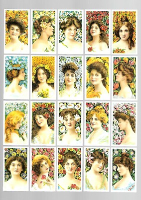 cricket cigarette cards John Player and Sons Imperial Tobacco Co. Cigarette Cards Cricketers of  1938 Contains 46 of 50 05087