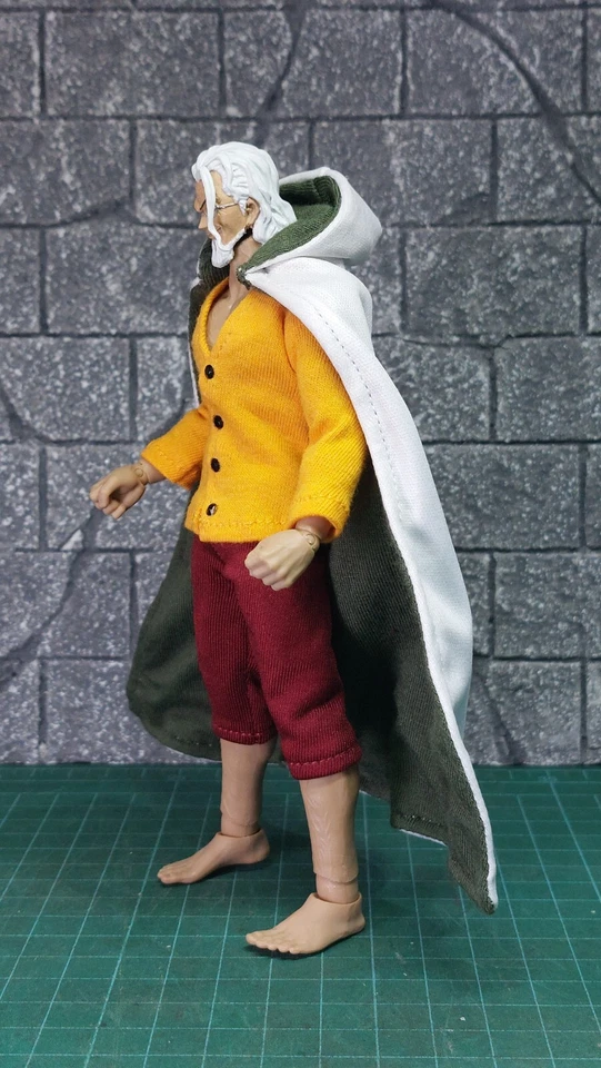 Juego de tela hecho a mano 1/12 para figura de acción Rayleigh plateada cuerpo notaman (sin figura Foto 4 de 4