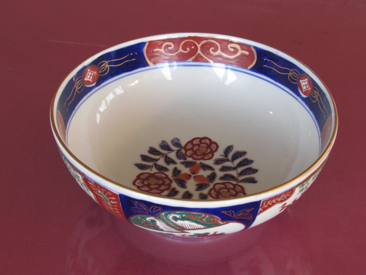 Vintage Gold Imari Hand Painted Porcelain Japanese Bowl | eBay Vintage Gold Imari Hand Painted Porcelain Japanese Bowl | eBay