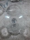 SET OF 8 ELEGANT CLEAR CUT GLASS PEDESTAL SHERBET/CHAMPAGNE/WINE GLASSES — photo 3
