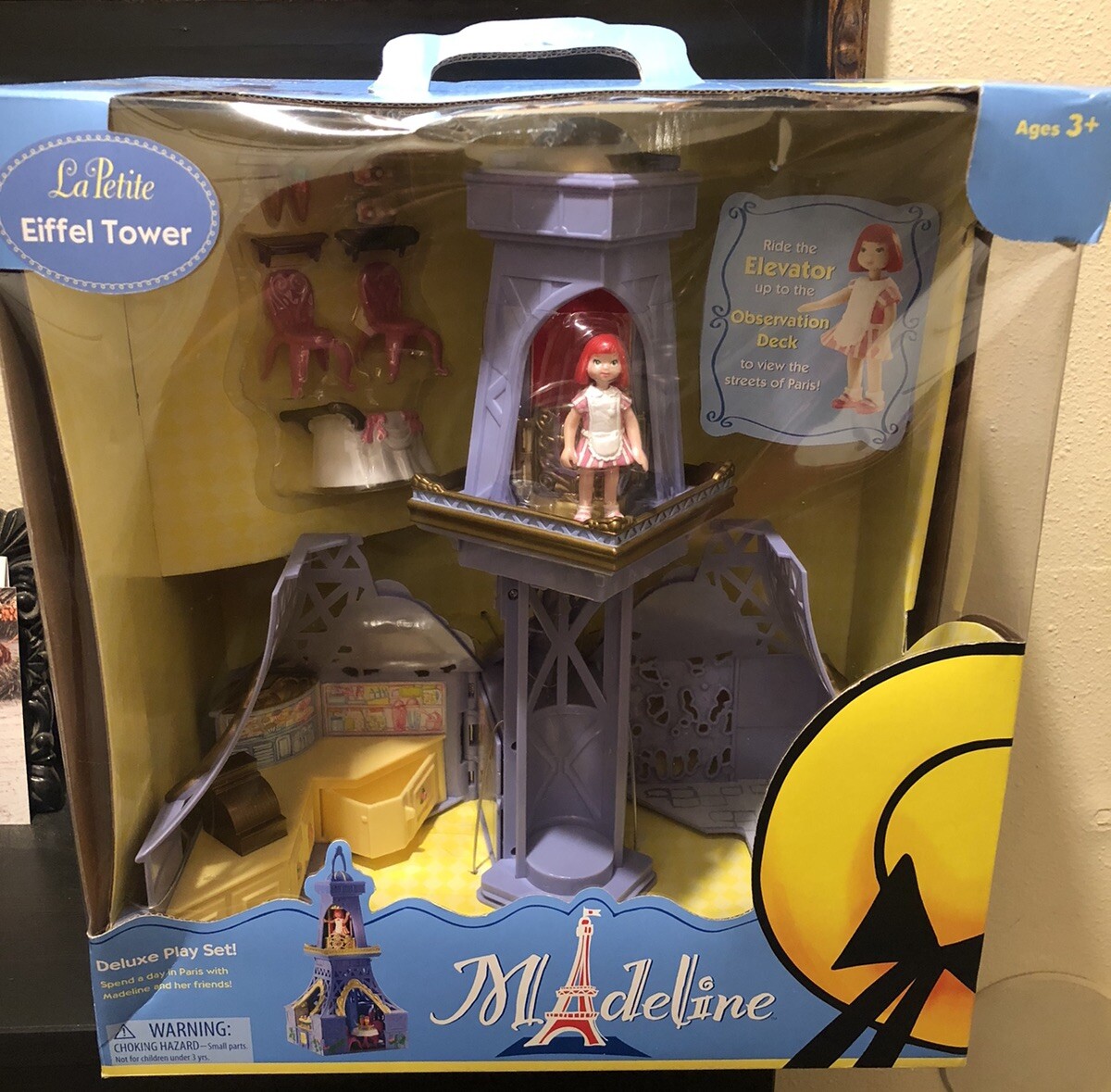 Madeline La Petite Eiffel Tower Deluxe Play Set 2004 Learning