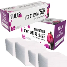 Dental Gauze Sponge Pads Non-Sterile, 4-Ply, Soft and Absorbent for Medical Use