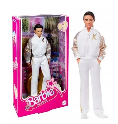 BARBIE KEN DOLL movie in a white and gold tracksuit THE MOVIE HPK04 last item