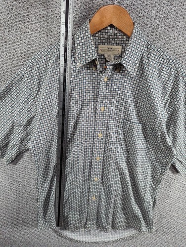 NATURAL ISSUE Vintage Men's Crazy Pattern Holiday Party Button Down Shirt Size S - Picture 4 of 11