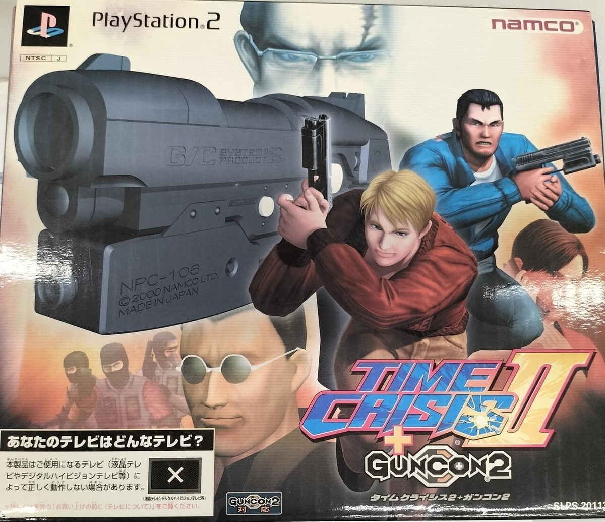 Time Crisis 2 Guncon 2 Boxed Nanco Sony Playstation 2