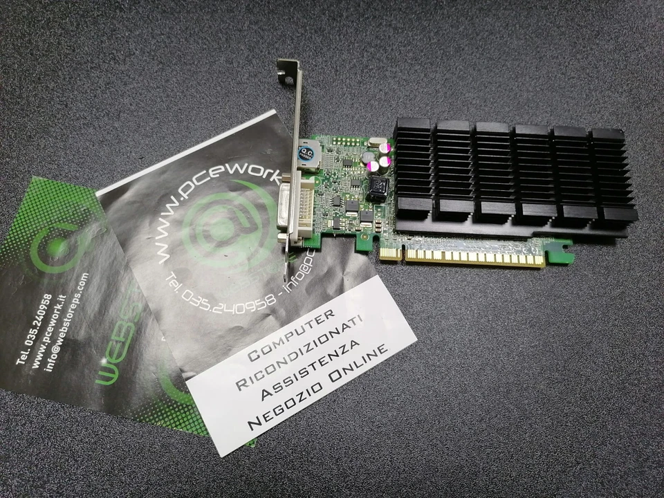 NVIDIA GT605 FUJITSU PCI EXPRESS DISPLAY PORT+DVI  SCHEDA VIDEO - Immagine 3 di 3