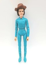 Vintage 1967 Louis Marx Janice West 9" Action Figure Dark Hair Girl Doll Johnny